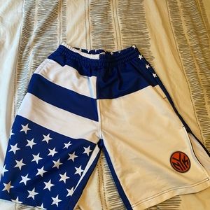 knicks basketball shorts